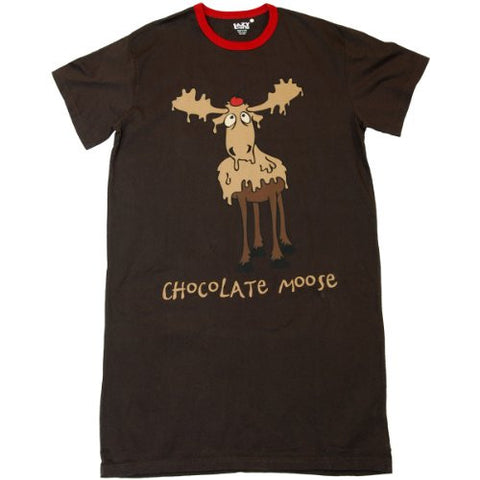 Lazy One Chocolate Moose - 776, Nightshirt