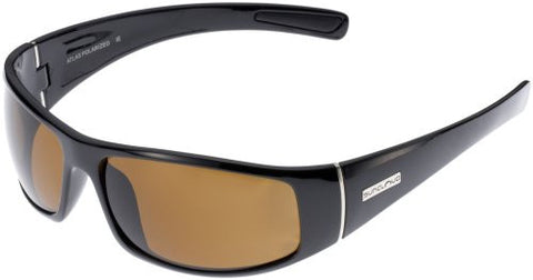 Atlas Black with Brown Polarized Polycarbonate Lens