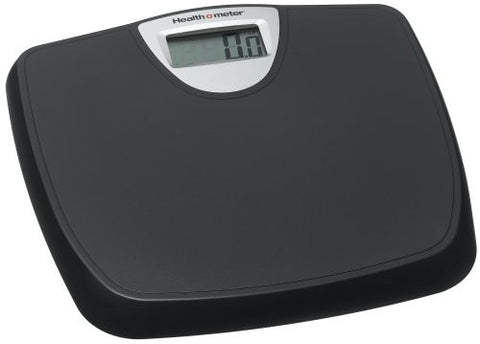 Health o Meter 330 LB capacity, BLACK Plastic Platform, Slim Profile Weight Tracking