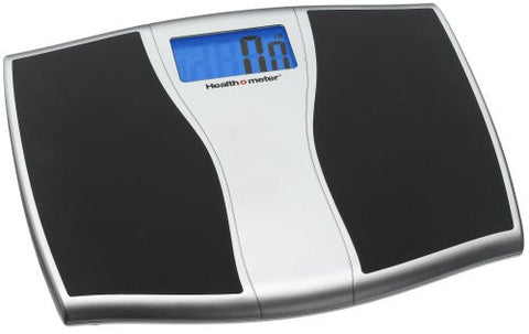 Health o Meter Weight Tacking Scale, Black / Silver Metallic with Backlit Display