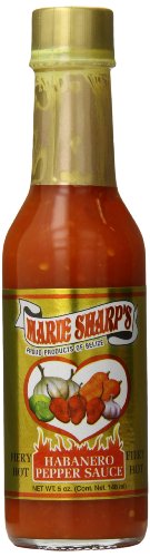 Marie Sharp's Habanero Pepper Sauce (fiery Hot) 5oz