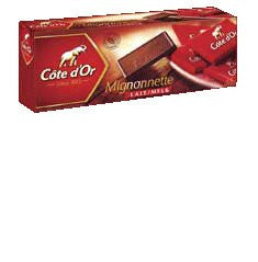 BELGIUM CHOCOLATE SOURCE, COTE D'or, 24pc MILK MIGNONETTES 8.4OZ BOX