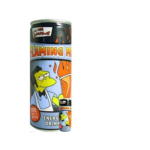 Simpsons Flaming Moe Energy Drink