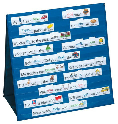 Tabletop Pocket Chart - Sight Words & Sentences