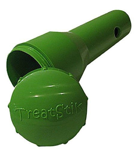 Treatstik Meal and Treat Dispensing Dog Toy-Large/Green