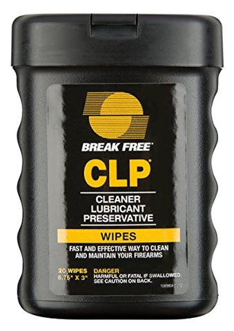 Break Free- Weapon Wipes 6" x 3" 20ct