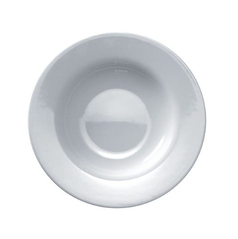 PlateBowlCup Soup bowl in white porcelain- 8¾″