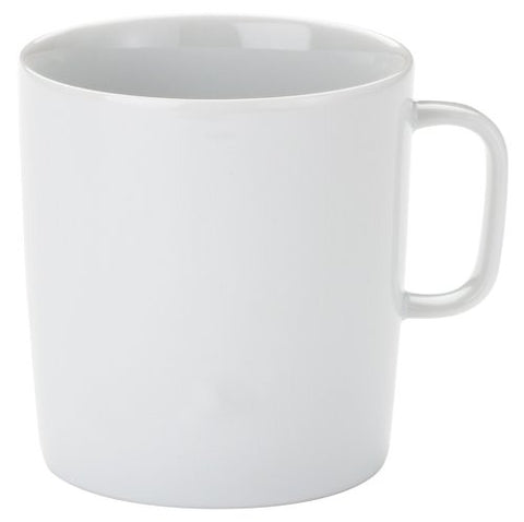 Mug in White Porcelain- 10 ½ oz