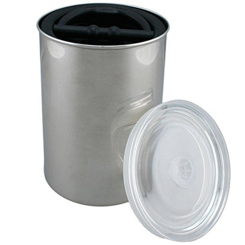 AirScape 7" Stainless Large , 64 oz, Brushed Steel