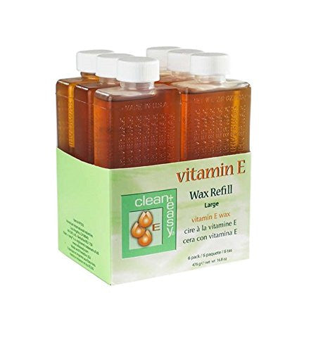 Vitamin E Wax Refills, Large (Leg) Vitamin E Wax