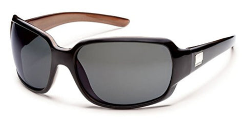 Cookie Black Backpaint with Gray Polarized Polycarbonate Lens