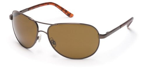 Aviator Brown with Brown Polarized Polycarbonate Lens
