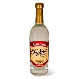 DAVINCI GOURMET SYRUPS - PLASTIC Almond 750ML