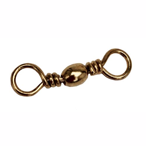 Eagle Claw 01111-012 Barrel Swivel Sz 12 Brass 12pk