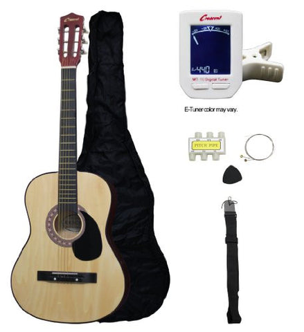 38" Acoustic Guitar Starter Kit (Colour-Natural)