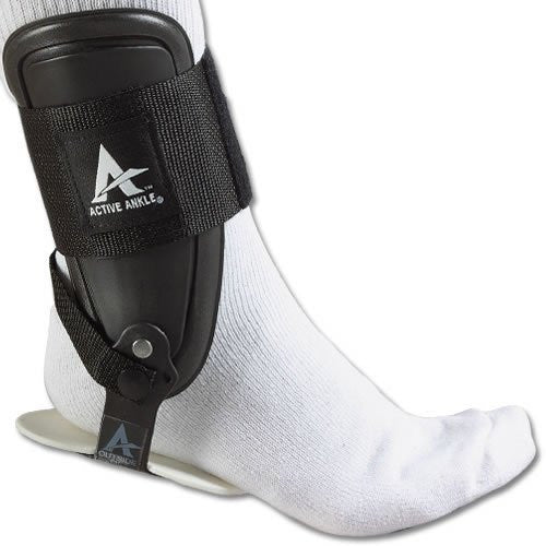 Active Ankle T1 Medium Black - Bulk