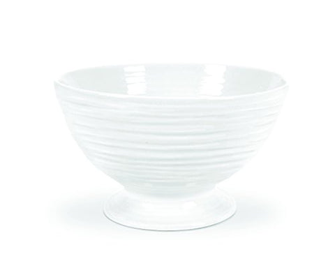 White Bowls - Footed Bowl 5.5"