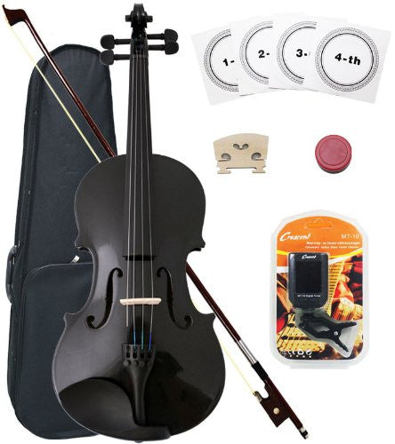 4/4 Violin Starter Kit (Colour-Black)