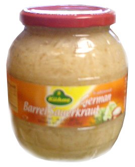 Barrel Sauerkraut in Jar, 28 oz