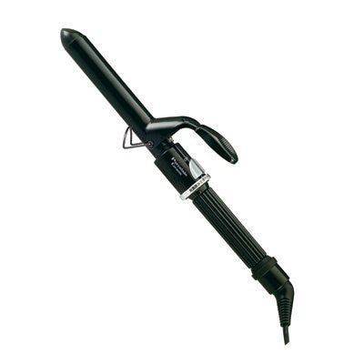 Porcelain Ceramic 3/4" Spring Curling Iron
