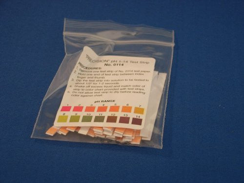 pH Paper - 1 to 14 - Pack of 50 Strips