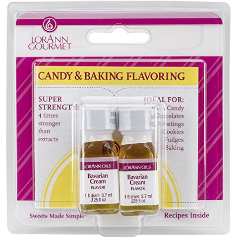 Twin Pack Bavarian Cream Flavor, 1 dram