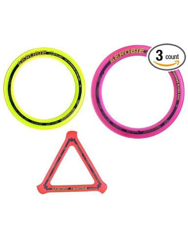 Aerobie Sprint Ring (10")
Aerobie Pro Ring (13")
Aerobie Orbiter Boomerang