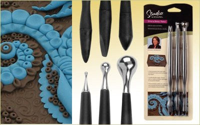 Sculpey Style & Detail Tools, set of 3