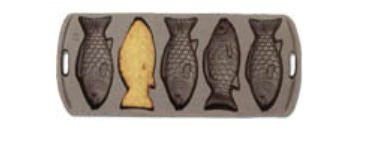 Fish Muffin Pan - 12" x 5"