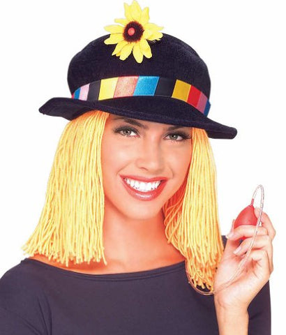 Clown Hat W/Hair