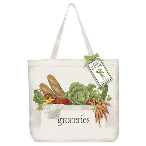 Groceries Canvas Tote Bag