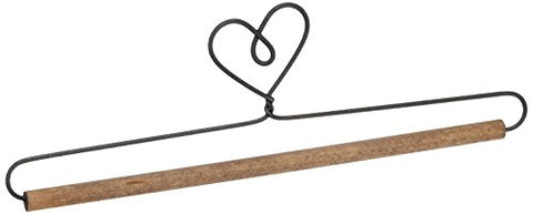 Ackfeld Manufacturing 6in Heart With Stained Dowel Holder