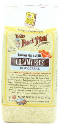 Bobs Red Mill Hot Cereal, Brown Rice Farina 26.0 OZ