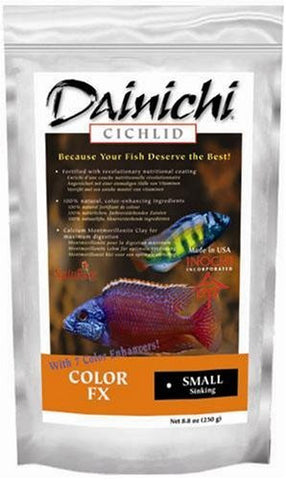 Cichlid Specialty Color FX Sinking 1.1 lb, Small Pellet