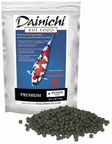 Koi Food Premium 5.5 lb, Large Pellet