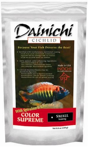 Cichlid Food Color Supreme Floating Small, 5.5 lbs