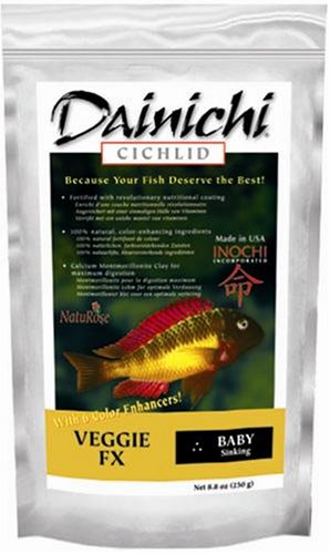 Cichlid Specialty Veggie FX Sinking 8.8 oz, Baby Pellet