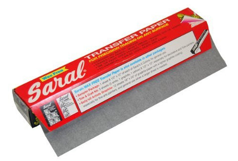 Saral Transfer Paper - 12 FOOT ROLLS Graphite