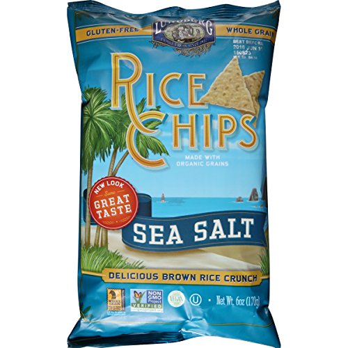 Lundberg Original Sea Salt Rice Chips, 6 oz