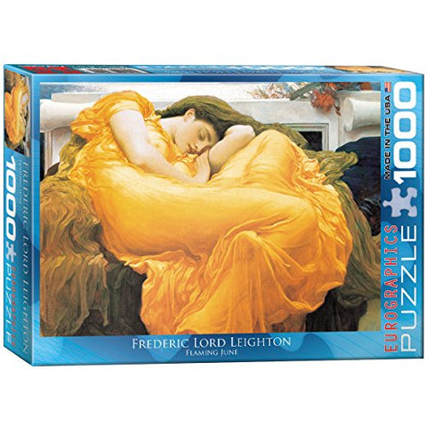 Flaming June, Frederic Lord Leighton 1000 pc 14x10 inches Box, Puzzle