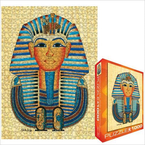 Tutankhamun's Mask 1000 pc 10x14 inches Box, Puzzle