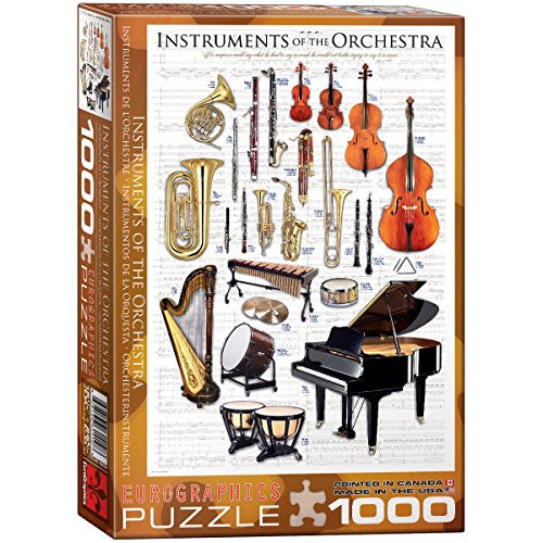 Instruments of the Orchestra 1000 pc