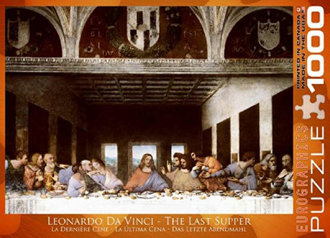 The Last Supper, Leonardo Da Vinci 1000 pc 14x10 inches Box, Puzzle