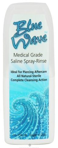 Blue Wave Saline Cleansing Solution 2 oz