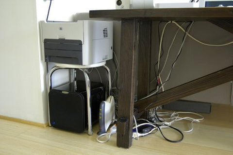 CableBox - Black, 15.5"L x 6"W x 5.25"H