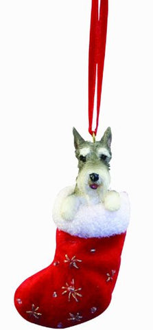 Santa's Little Pals Ornaments - Schnauzer