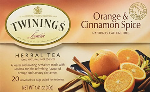 Orange Cinnamon Spice Teabags, 20's