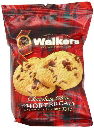Walkers Shortbread Chocolate Chip 2 Pack 1.4oz (40g)