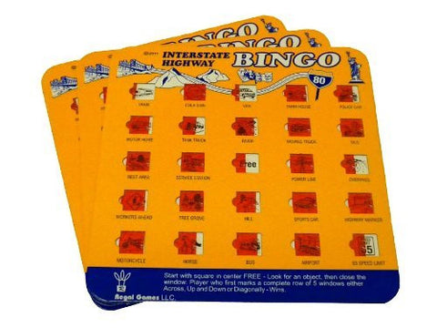 Travel Bingo (Assorted Colours)