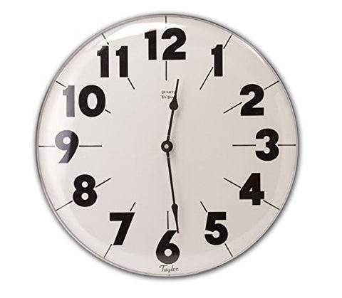 18" Extra Large Metal Clock